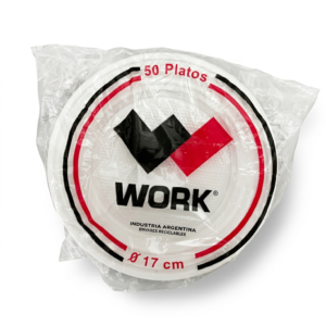 GAL-PLAS IMG (51) Plato Descartable Blanco Chico x 100u